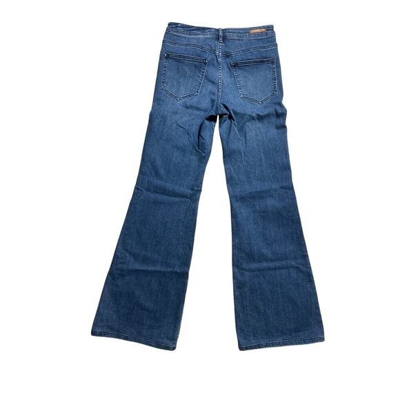 Pilcro Anthropologie Bootcut Flare Jeans Size 27 Braided Pocket Y2K - Picture 7 of 9